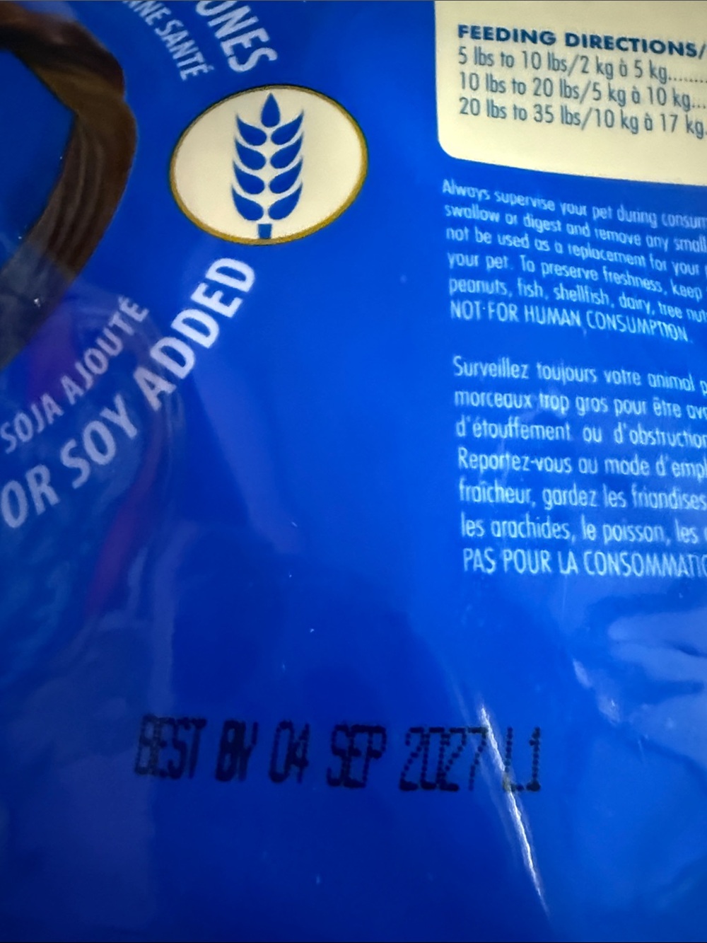 Puppy Teething Rings - Blue Packaging 24 Count Pumpkin and Peanut butter 6 bags - Picture 7 of 10